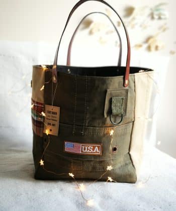 Cabas "JUDE" toile militaire