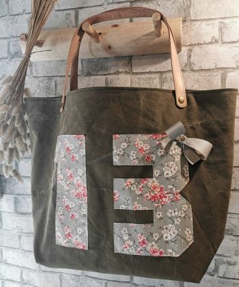 SAC "ROMY" toile militaire "13"