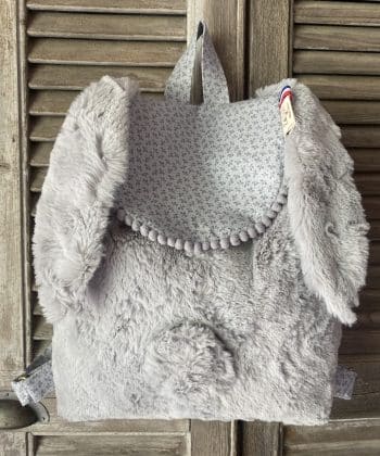 sac, sacs, sacs a dos, sac a dos enfant, lapin, fausse fourrure, promenade