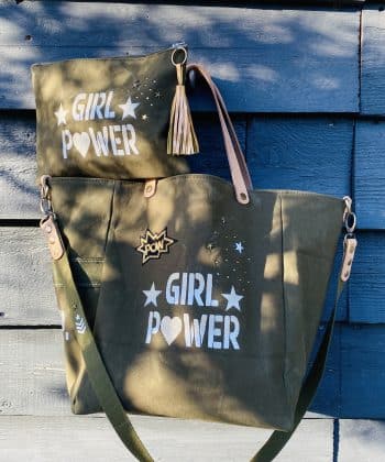 cabas, sac, sacs, toile militaire, kaki, sac en toile militaire, upcycling, personnalisé, personnalisable