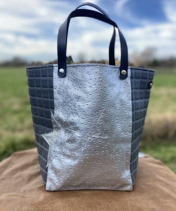 SAC, SAC CABAS, SACS, SIMILI CUIR, GRIS, SAC A MAIN, MATELASSAGE, ETOILES