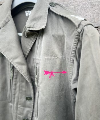 VESTE MILITAIRE, veste militaire vintage recyclée, veste recyclée, veste personnalisée, Kai, toile militaire, veste, veste customlsée